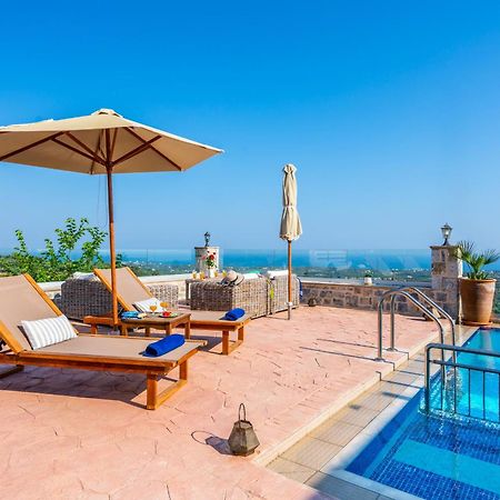 New Villa Kantifes 4 Families Or Couples With Private Pool & Bbq Kirianna Экстерьер фото