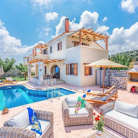 New Villa Kantifes 4 Families Or Couples With Private Pool & Bbq Kirianna Экстерьер фото