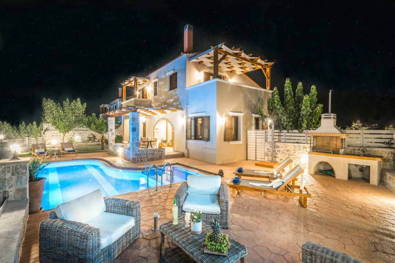 New Villa Kantifes 4 Families Or Couples With Private Pool & Bbq Kirianna Экстерьер фото